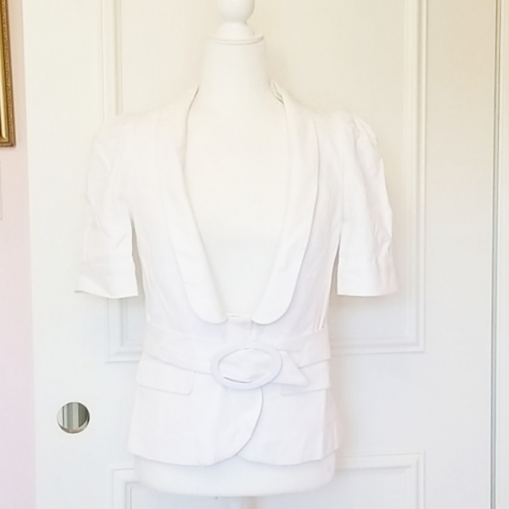 FRENCH CONNECTION white blazer